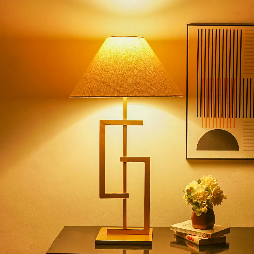 Golden Crafted Modern Table Lamp Single Piece