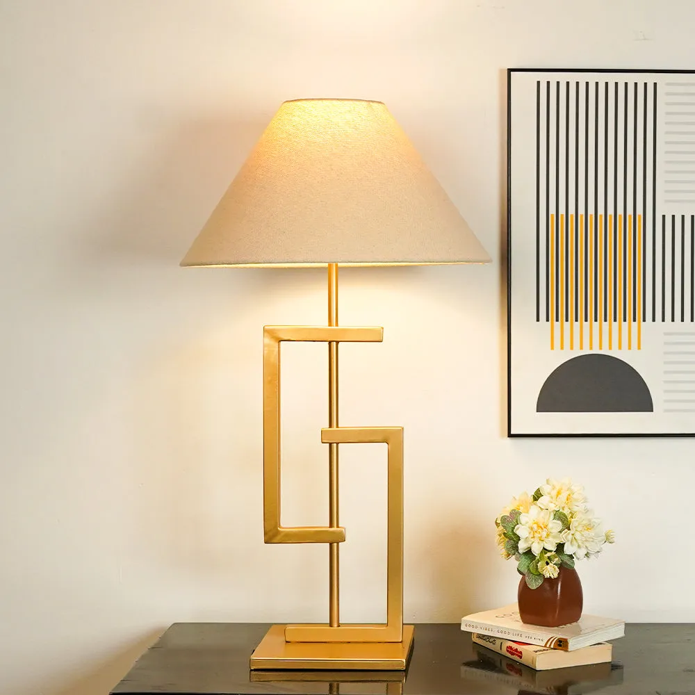 Golden Crafted Modern Table Lamp Single Piece