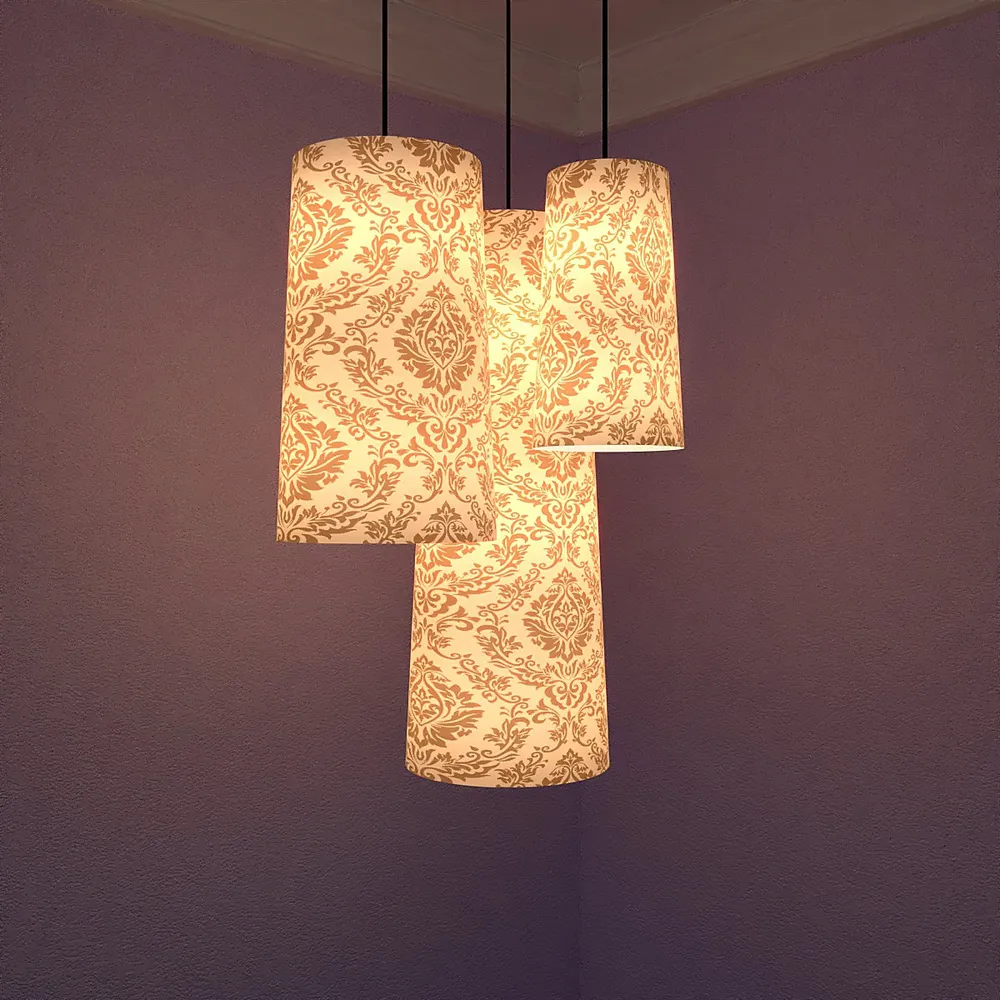 Golden Glow Hanging Lights Of 3