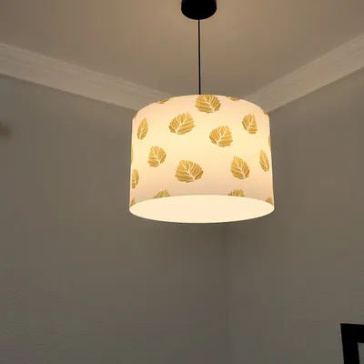 Golden Leaves Hanging Ceiling Light