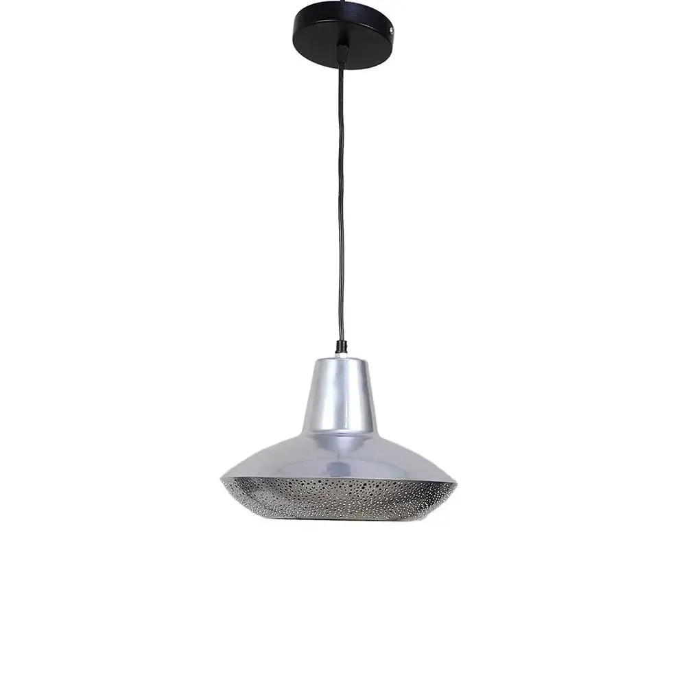 Golden Perforated Designer Hanging Lamp