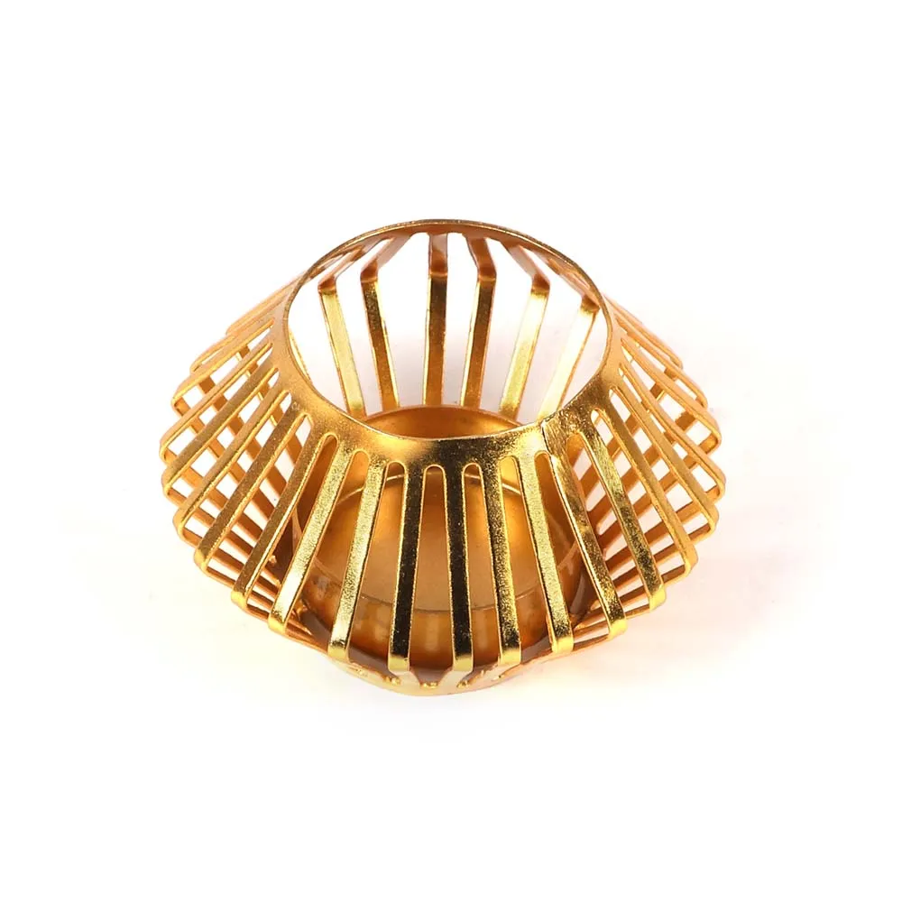 Golden-Plated-Designer-Metal-Tea-Light-Candle-Holders-Set-of-4