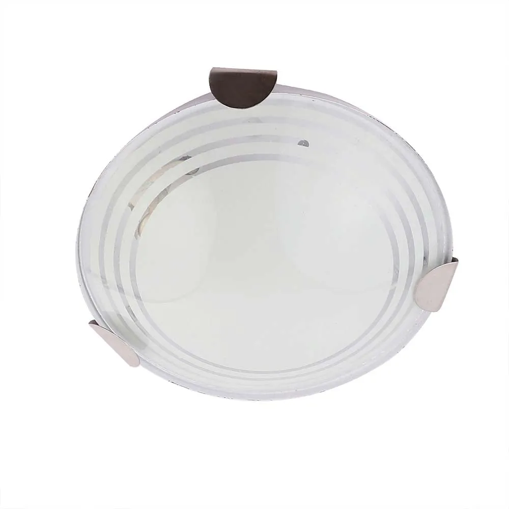 Golden Round Glass Mini Flush Mount Light