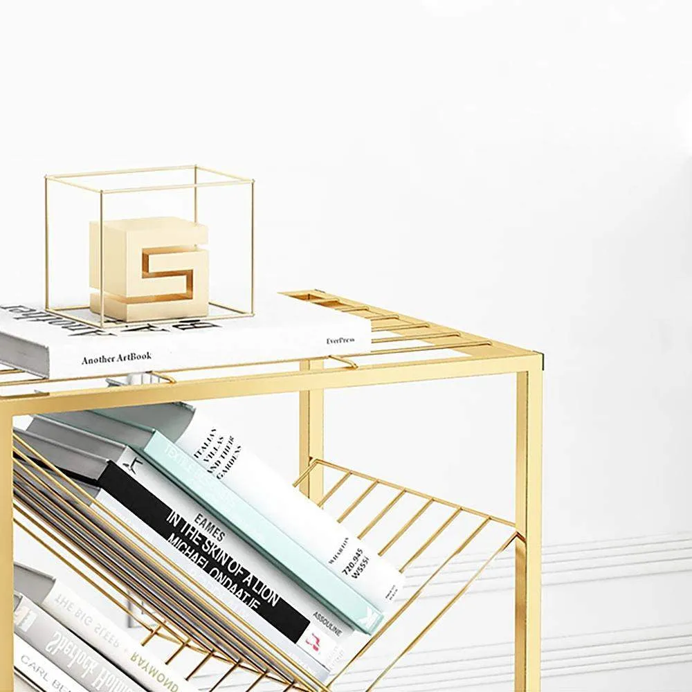 Golden Shine Classic Magazine Rack