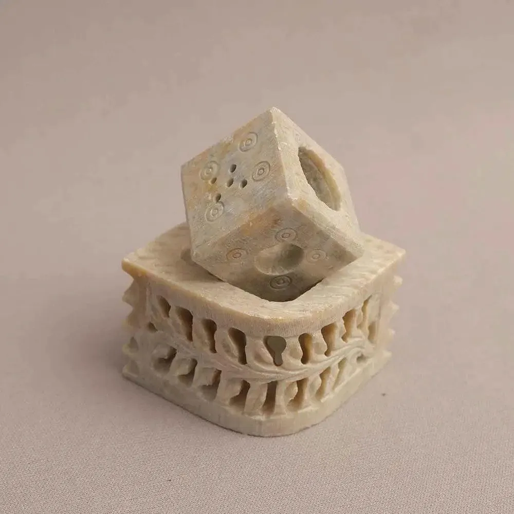 Gorgeous Hand Carved Leaf Design Incense Stick Holder