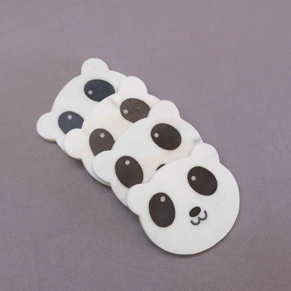 Gorgeous Marble & Semi Precious Stone Coaster Set