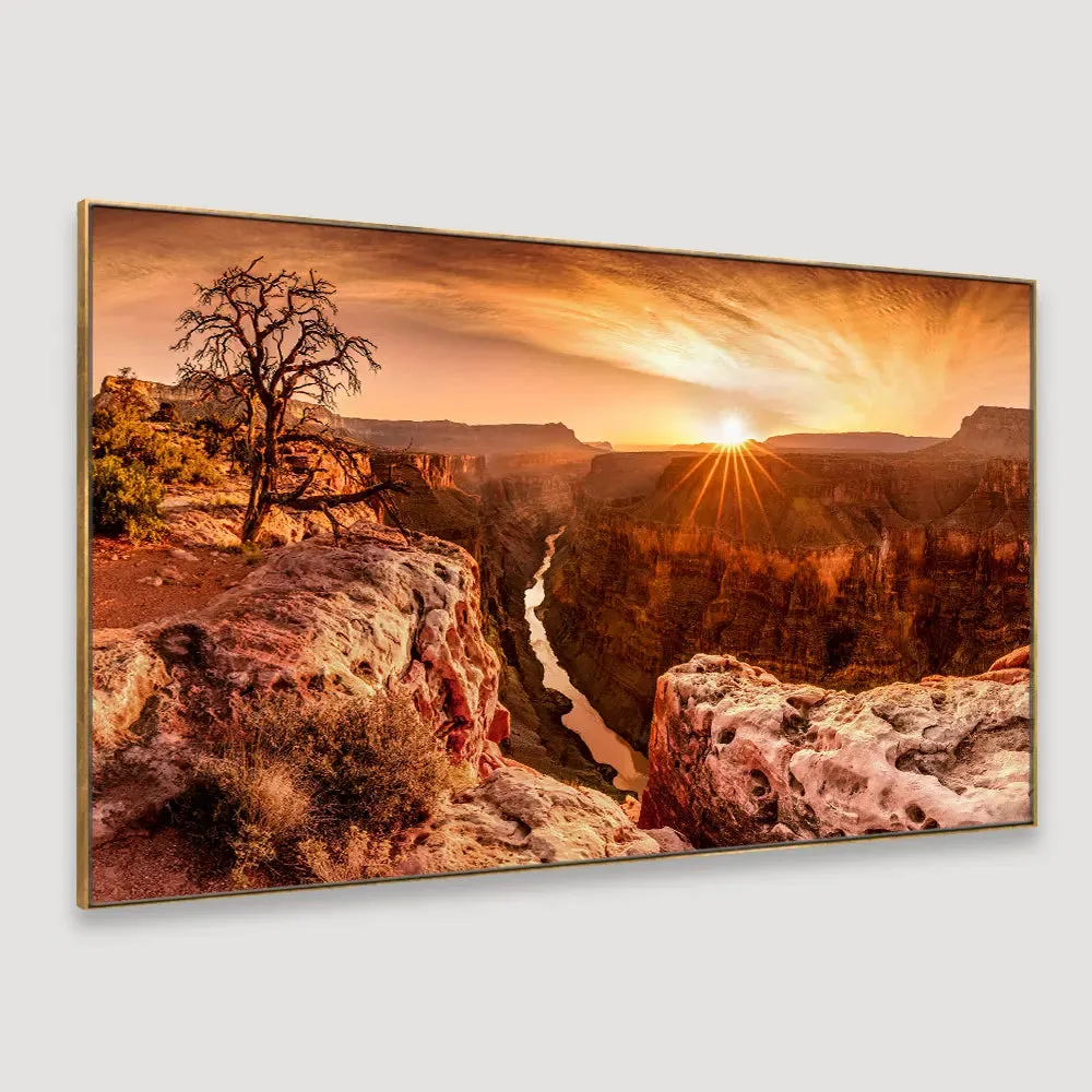 Grand Canyon Framed Wall Art With Floating Frame