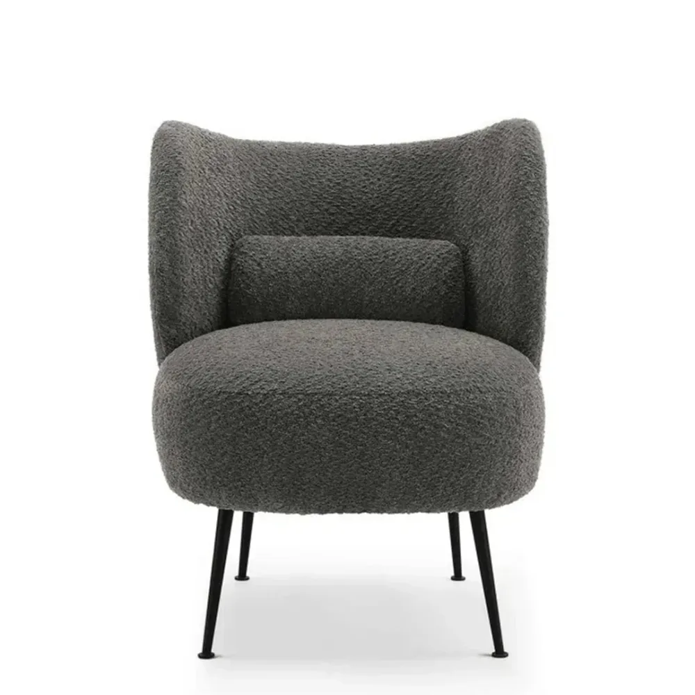 Graphite Elegant Lounge Chair Single