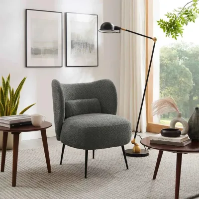 Graphite Elegant Lounge Chair