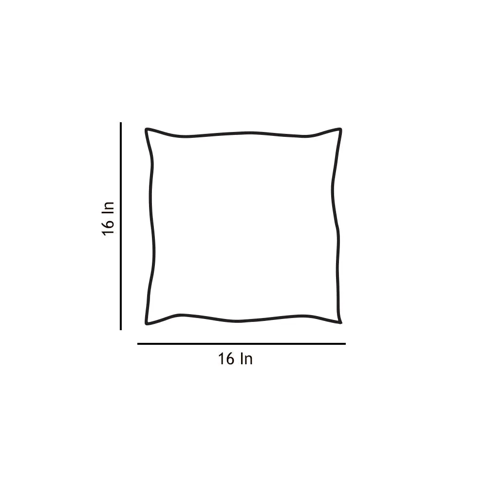 Green Brushed Herringbone Cushion Cover