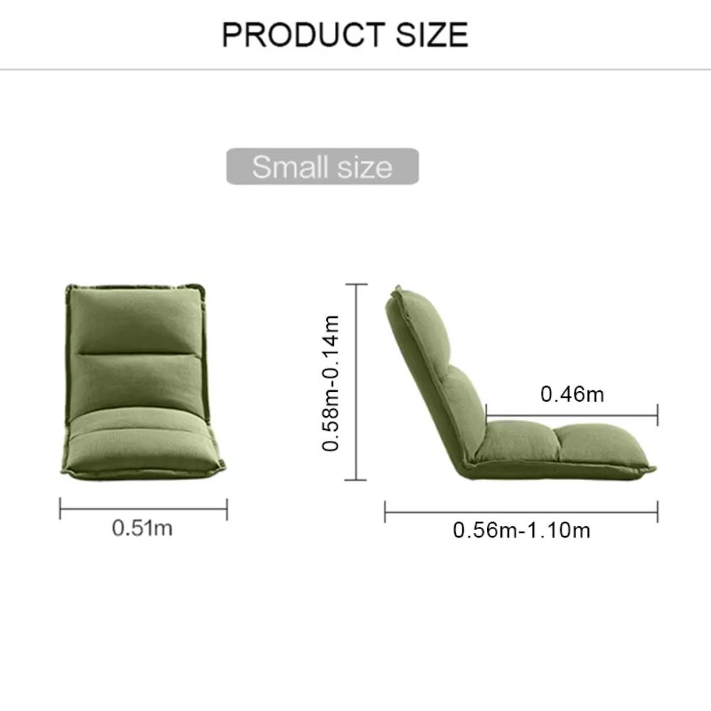Green Extra Comfortable Yoga Chair With Adjustable Back Rest
