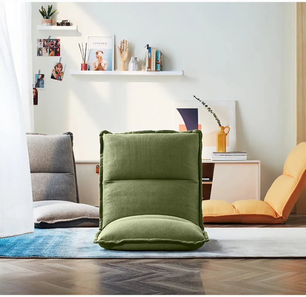 Green Extra Comfortable Yoga Chair With Adjustable Back Rest