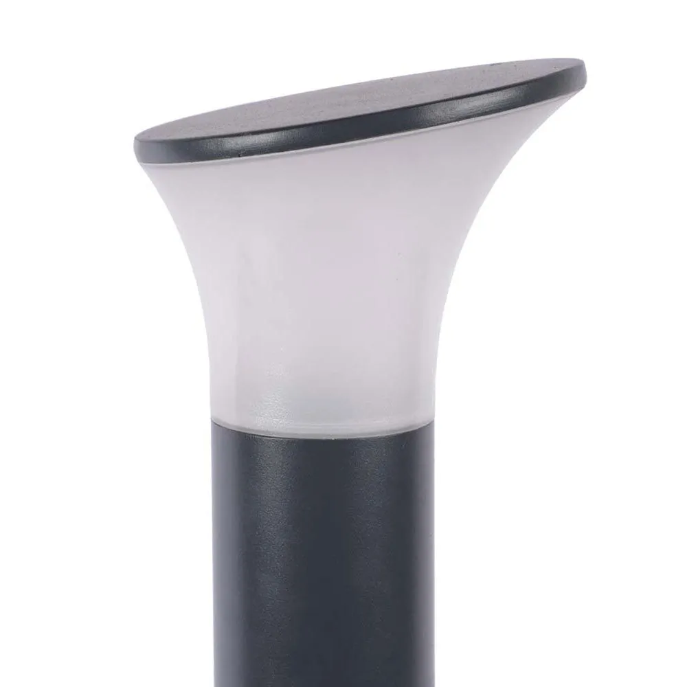 Grey Long Modern Designed Outdoor Gate Light Single Piece