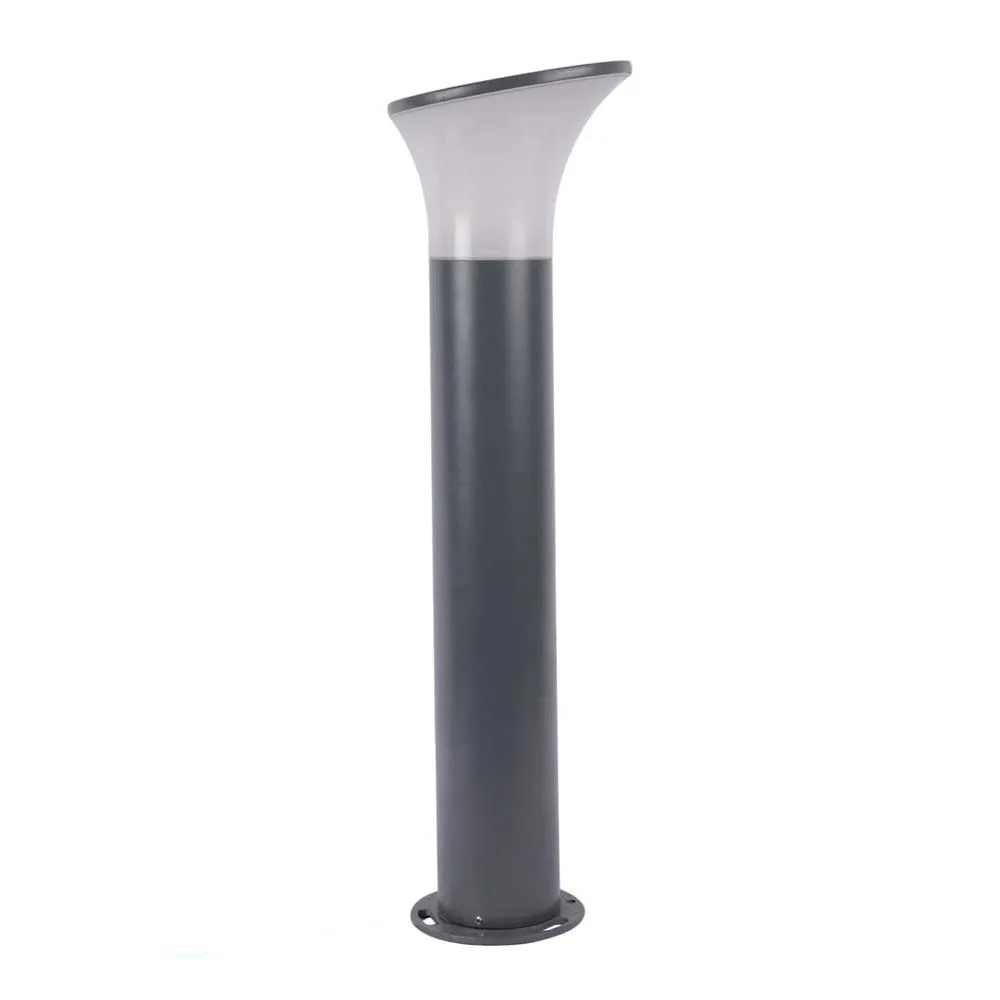 Grey Long Modern Designed Outdoor Gate Light Single Piece