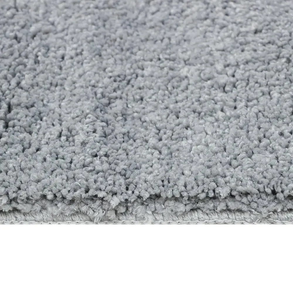 Grey Microfibre Premium Plain Bathmat (40 x 60) cm