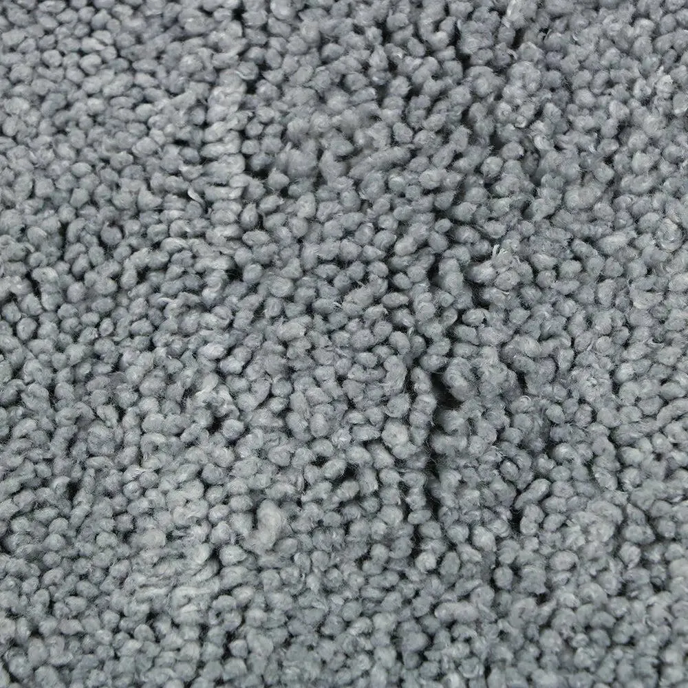 Grey Microfibre Premium Plain Bathmat (40 x 60) cm