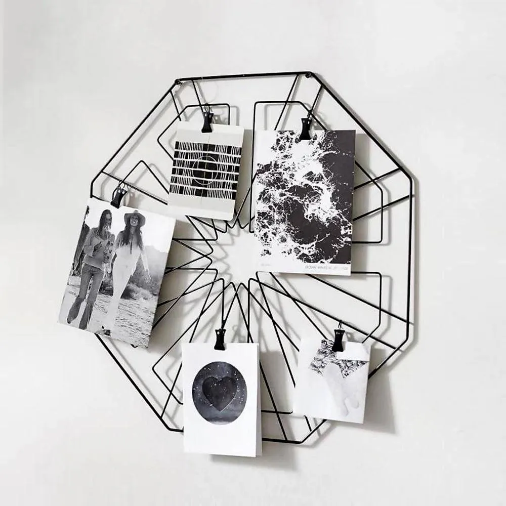 Grista Octagonal Grid Photo Organizer
