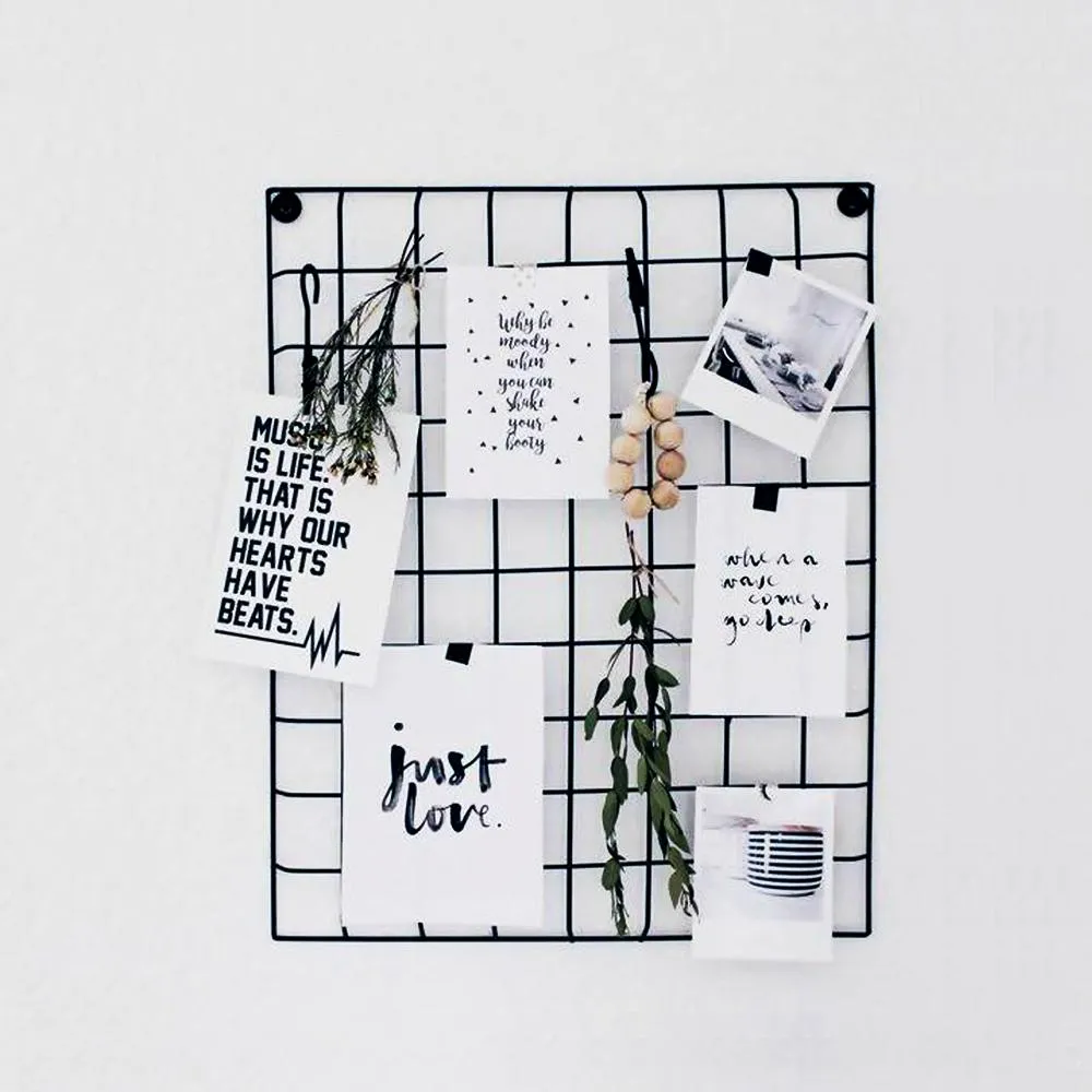 Grista Rectangular Wire Grid Photo Clipper