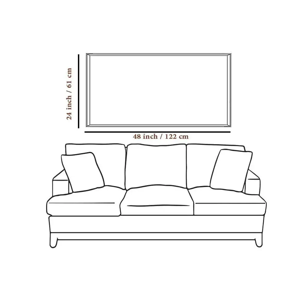 Hail Lord Vishnu Painting for Living Room With Frame