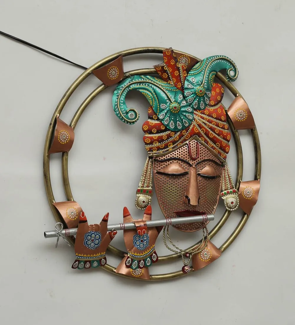 Halo Of Krishna LED Metal Wall Decor