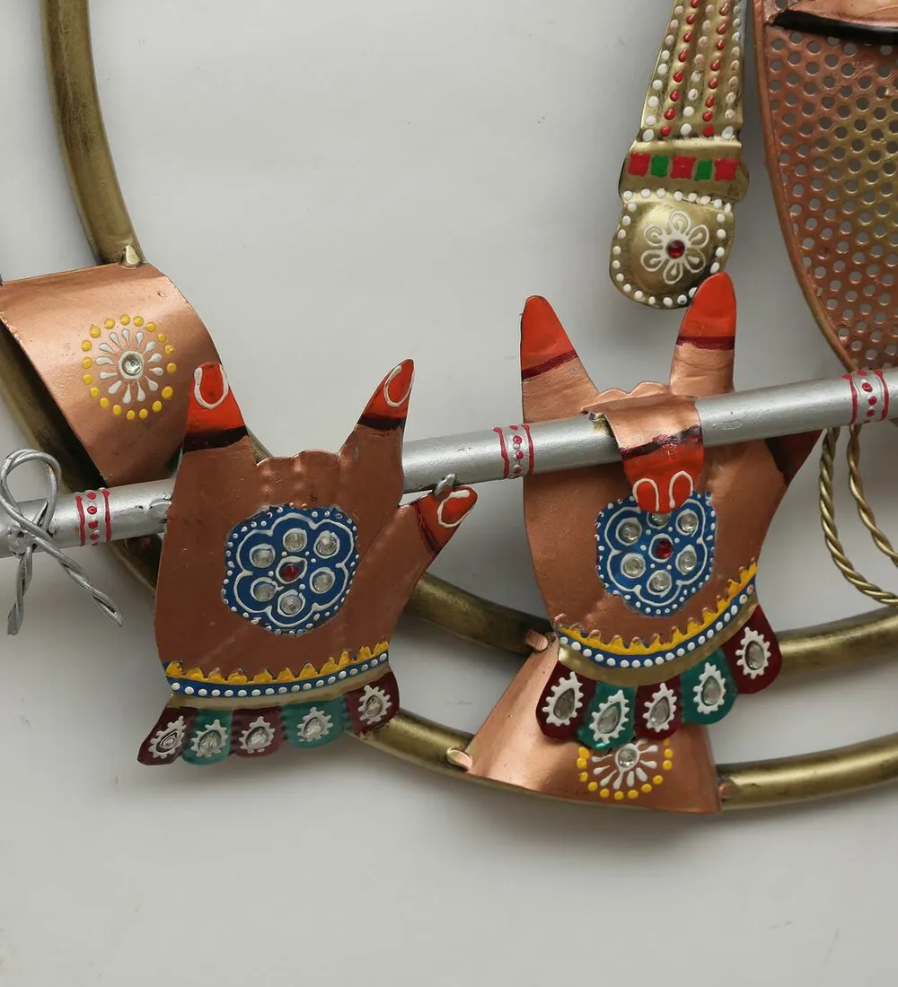 Halo Of Krishna LED Metal Wall Decor