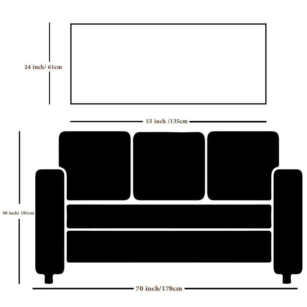 Hand Painted Couple Love Scenery Canvas  Wall Hanging