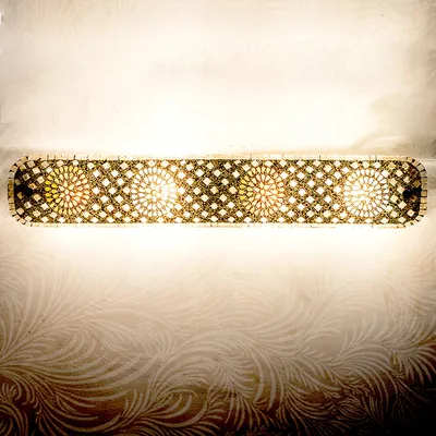 Handcrafted Mosaic Glass Mirror Light