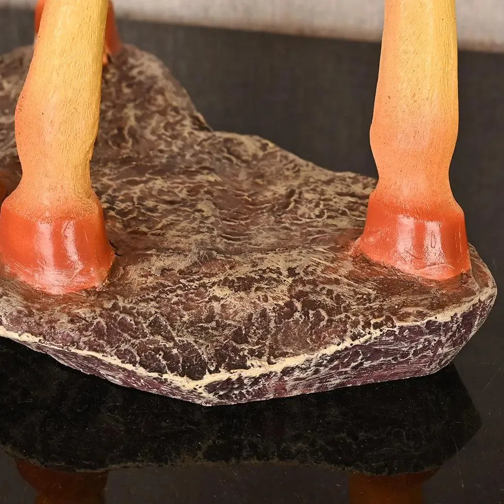 Handcrafted Premium Polyresin Golden Giraffe Sculpture (Set of 2) Single Giraffe (Large)