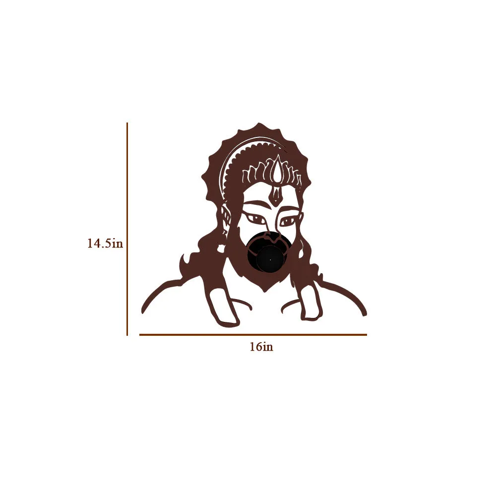 Hanuman ji face creative Shadow lamp