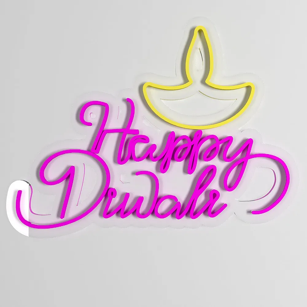 Happy Diwali Neon LED Light