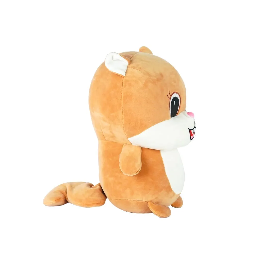 Happy Little Mushy Squirrel Soft Toy