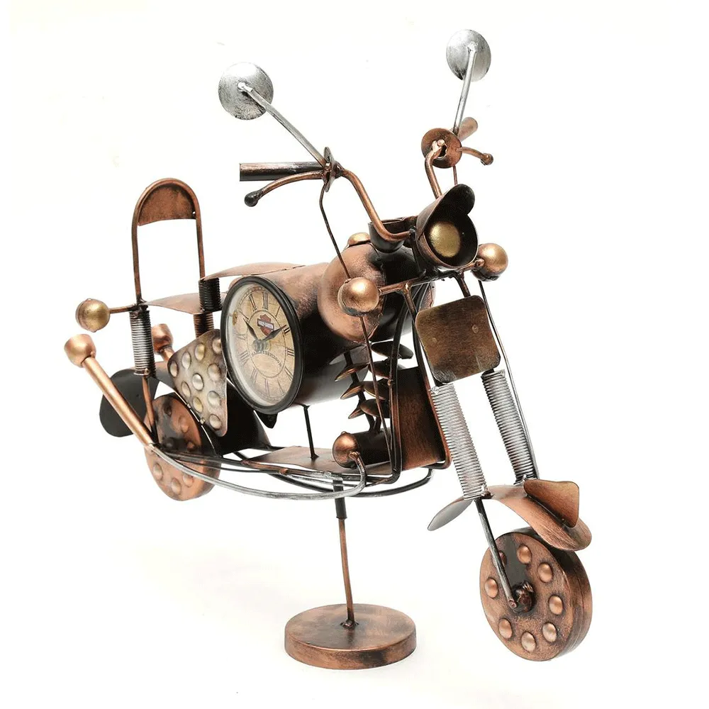 Heavy Bullet With Metal Clock Table Accent