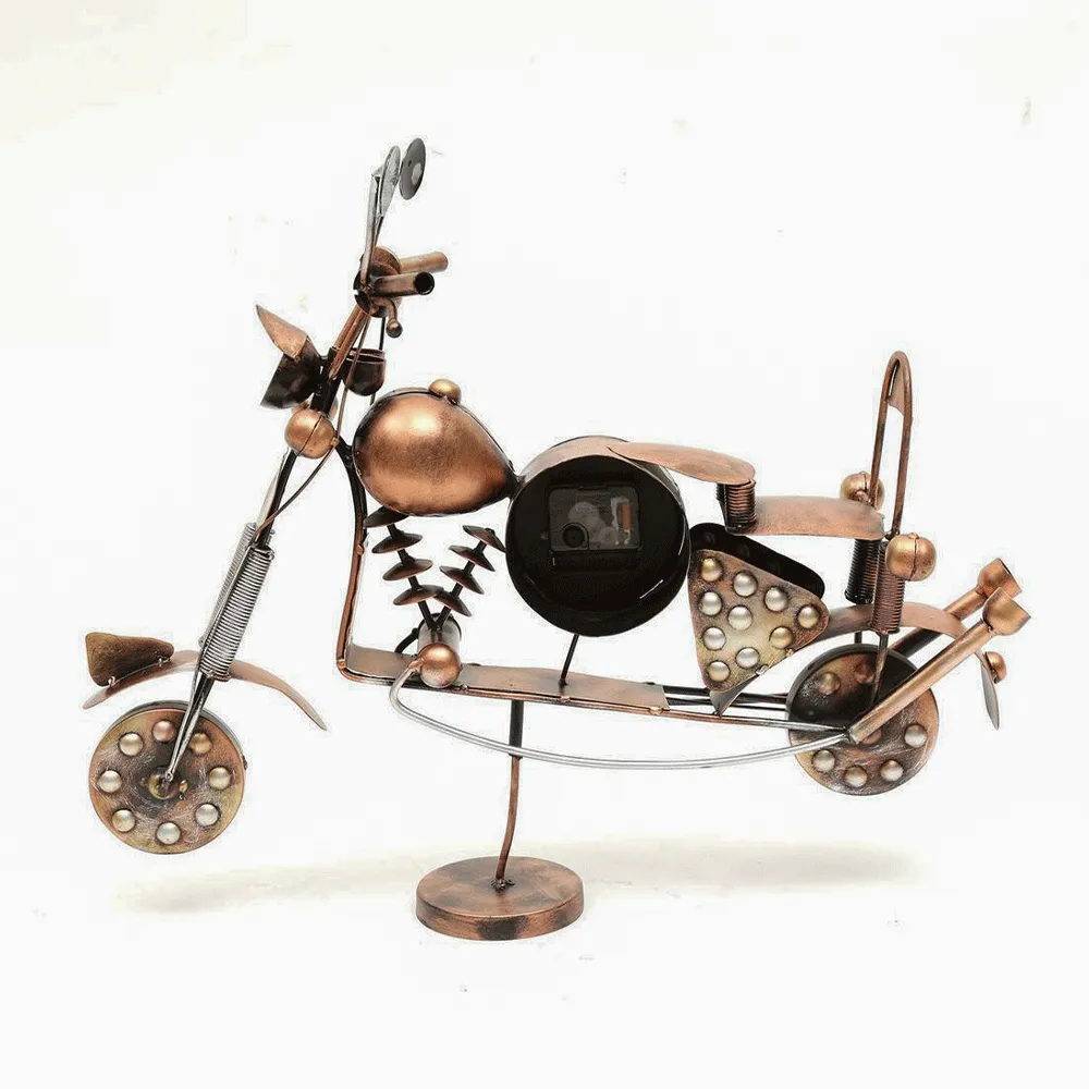 Heavy Bullet With Metal Clock Table Accent