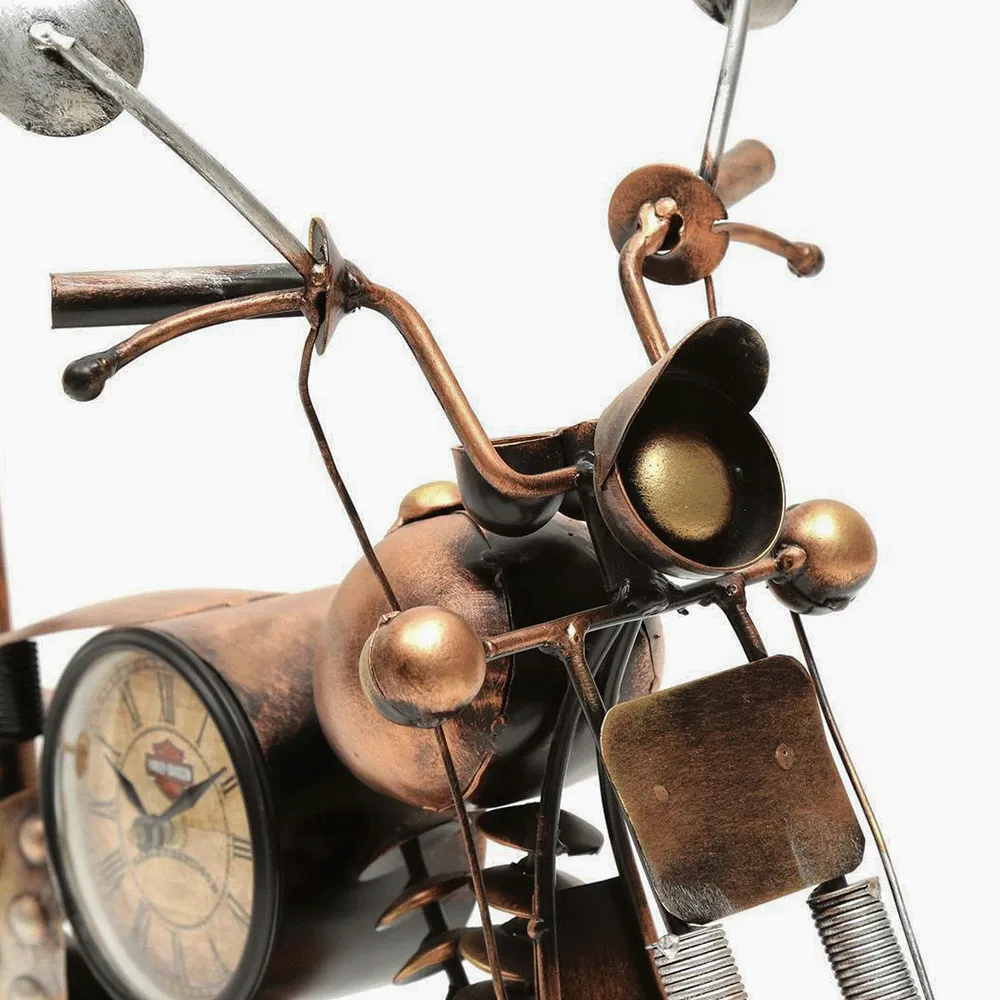 Heavy Bullet With Metal Clock Table Accent