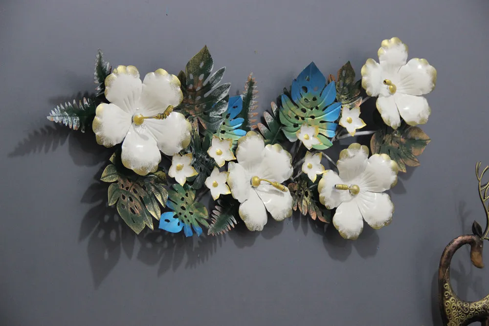 High-Quality Floral Metal Wall Art Decor