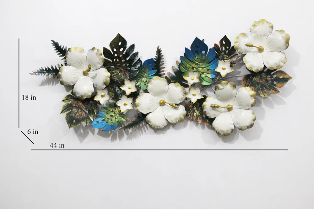 High-Quality Floral Metal Wall Art Decor