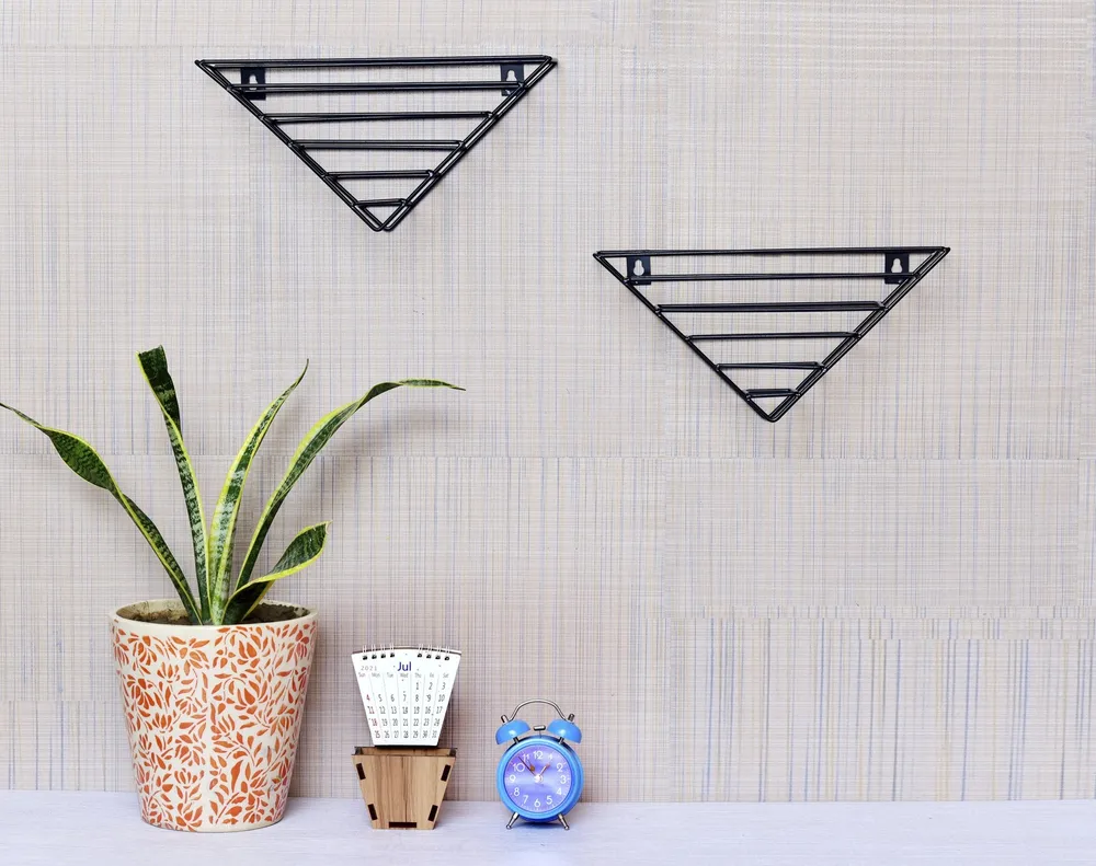 High Quality Metal Book Wall Holder (set of 2)