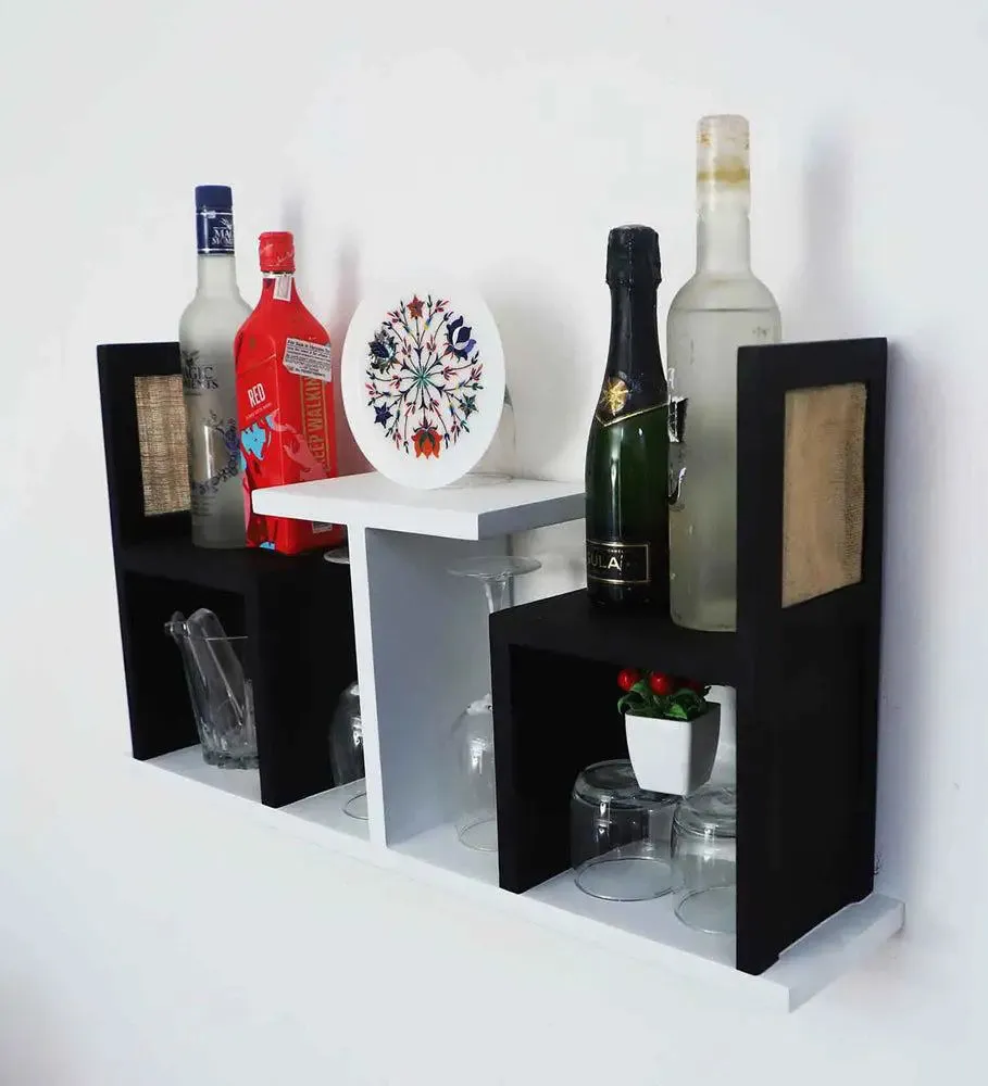 High-Quality Teak Wood Home Bar Cabinet