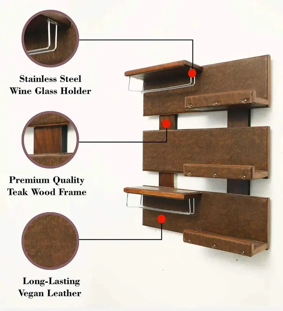 High-Quality Wooden Home Bar Cabinet