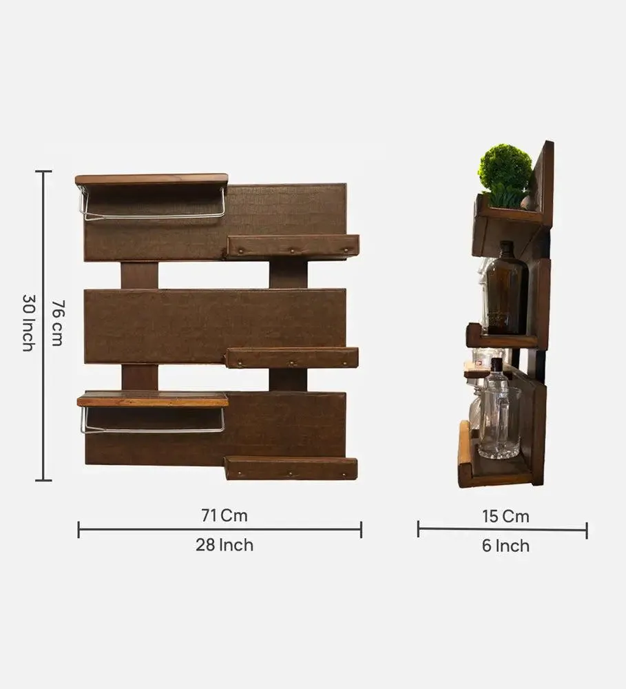 High-Quality Wooden Home Bar Cabinet