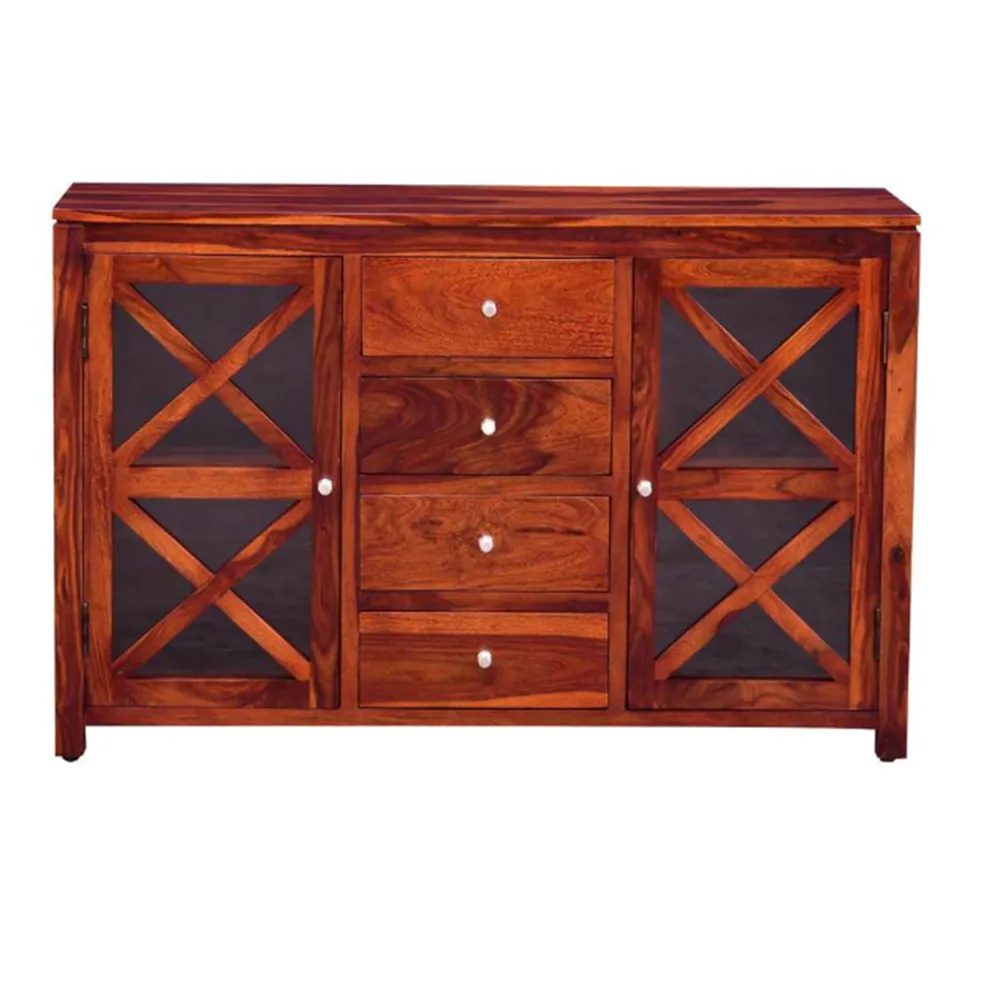 High Utility Designer Handcrafted Sheesham Wooden Chest Of Drawers