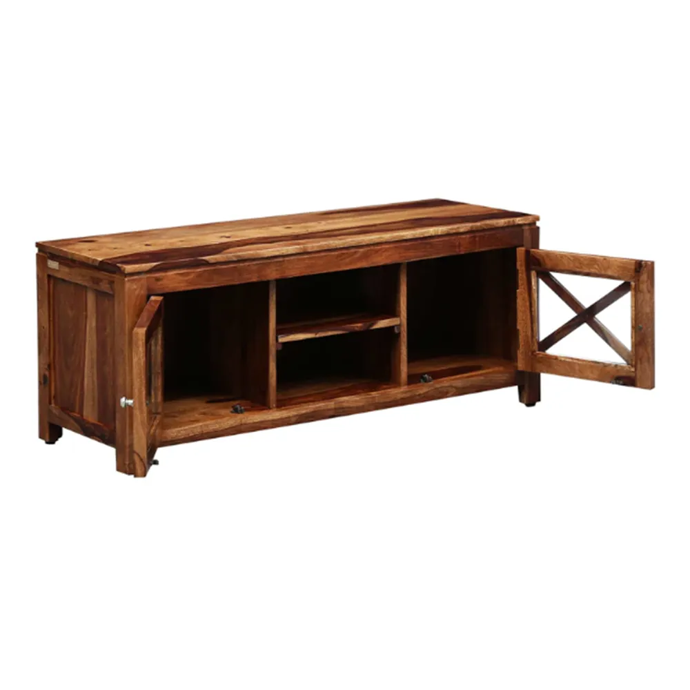 High Utility Traditional Designer Sheesham Wood T.V Cabinet
