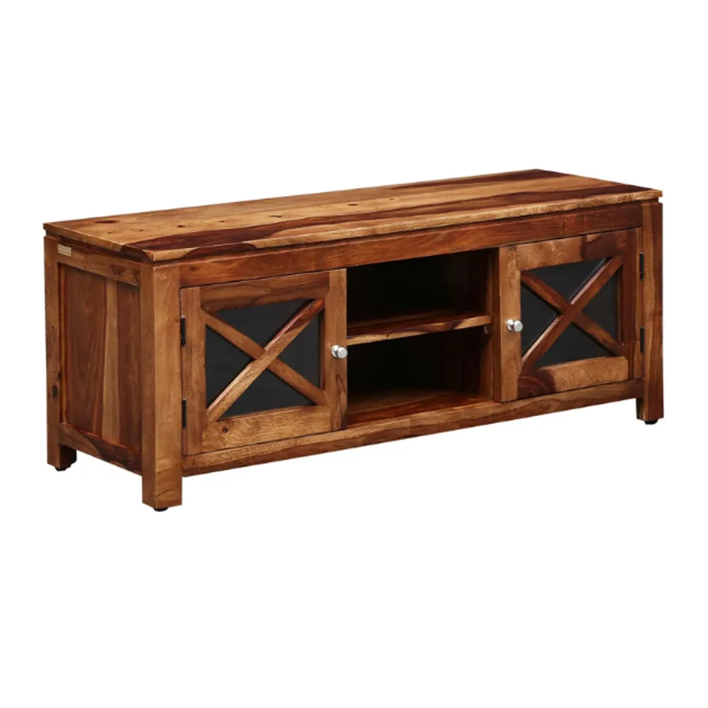 High Utility Traditional Designer Sheesham Wood T.V Cabinet