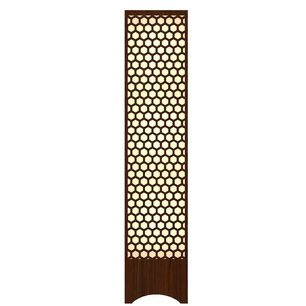 Honeycomb Design Wooden Floor Lamp / Side Light / Modern Lamp