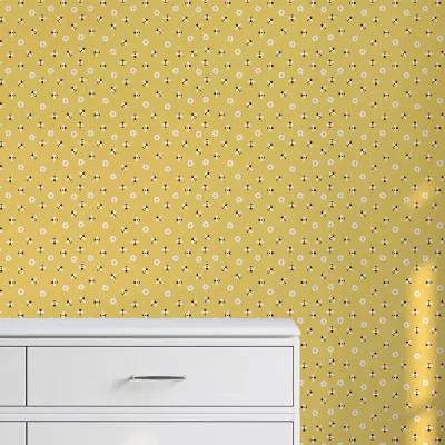 WallMantra Honeycomb Meadow Premium Quality Wallpaper