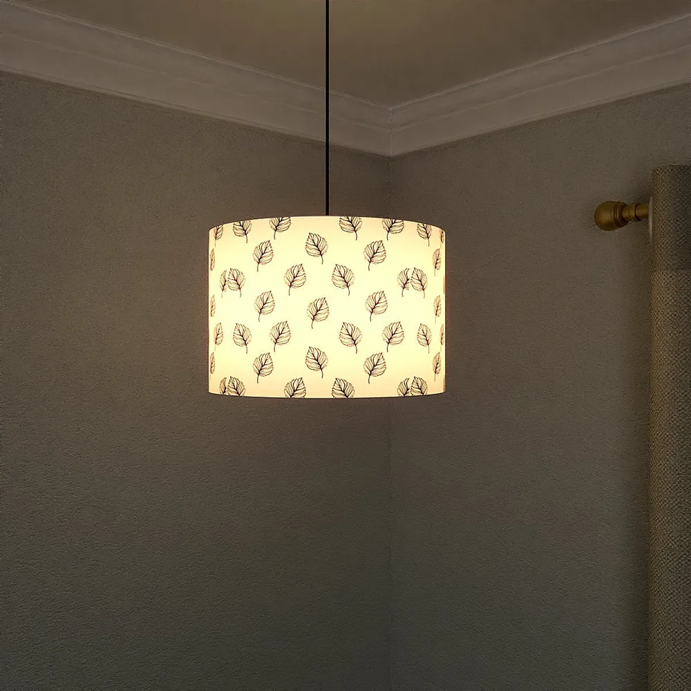 Illuminated Leaves Hanging Light