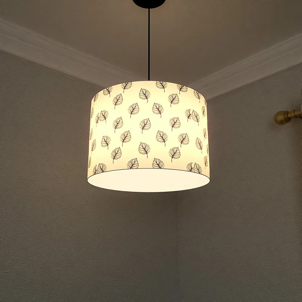 Illuminated Leaves Hanging Light