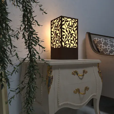 Illuminated Leaves Table Lamp / Table Light / Modern Lamp