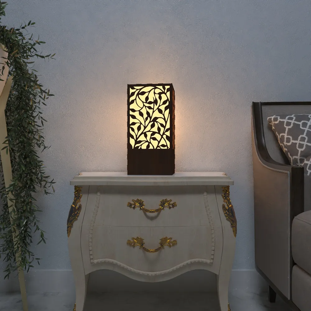 Illuminated Leaves Table Lamp / Table Light / Modern Lamp