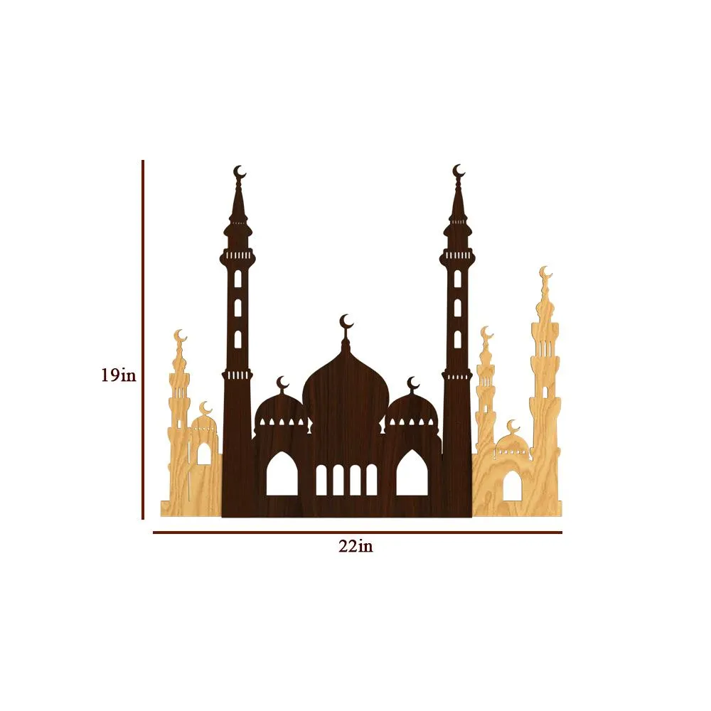 Illuminated Mosque Backlit Acrylic Wall Art